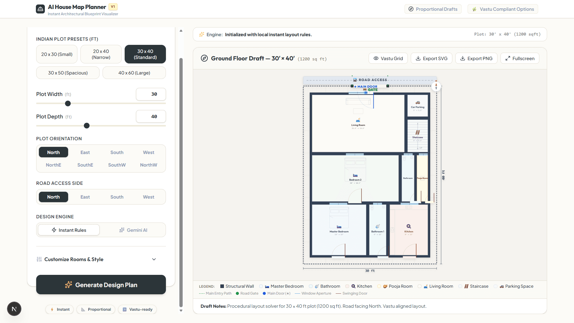 AI House Map Planner preview