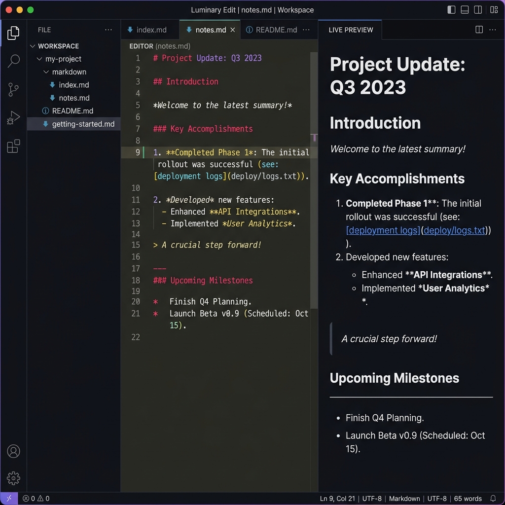 Markdown Editor